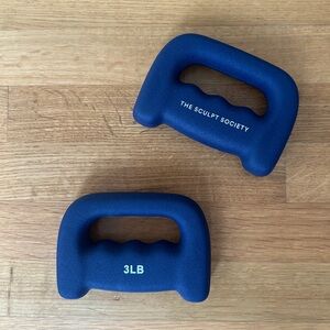 The Sculpt Society 3LB Hand Weights